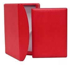 Álbum Fotográfico Luxo Caixa Imã Vermelho 100 Fotos 15x21