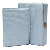 Álbum Fotográfico Luxo Com Caixa Azul 100 Fotos 15x21