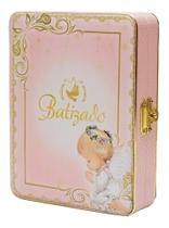 Álbum Fotográfico Luxo Com Caixa Batizado 60 Fotos 10x15 Álbum Fotográfico Luxo Com Caixa Batizado 60 Fotos 10x15