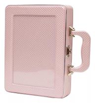 Álbum Fotográfico Luxo Rosa Porta Retrato 100 Fotos 20x25 Álbum Fotográfico Luxo Rosa Porta Retrato 100 Fotos 20x25