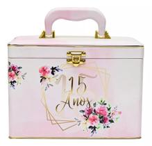 Álbum Fotográfico Maleta Box Luxo 15 Anos 240 Fotos 15x21