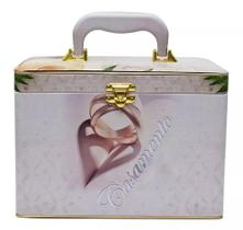 Álbum Fotográfico Maleta Box Luxo Casamento 240 Fotos 15x21