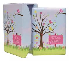 Álbum Fotográfico Meu Bebê Luxo Caixa Imã 100 Fotos 15x21