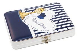 Álbum Fotos Menino Safari Animais Azul 100 Fotos 15x21 Diário