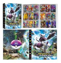 Álbum Grande Pokémon Porta 432 Cartas Tcg Cards Mewtwo