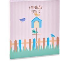 Álbum Infantil 200 Fotos 10X15 Ical Casa Bird Ampliável