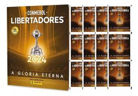 Álbum Libertadores 2024 Capa Dura + 50 Figurinhas Conmebol