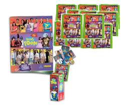 Álbum Luccas Neto Luccas Toon Brochura com 40 figurinhas e 10 Tiktoon )são 10 envelopes)