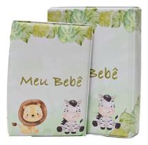 Álbum Luxo Com Caixa Meu Bebê Safari 100 Fotos 10x15