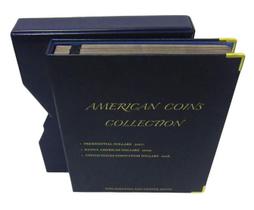 Album Luxo Moedas Americanas Coin Collection Presidentes