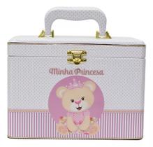 Álbum Maleta Box Luxo Minha Princesa Ursinha 240 Fotos 15x21