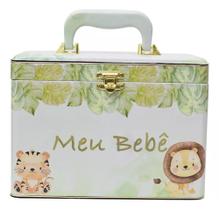 Álbum Maleta Box Luxo Safari Meu Bebê 240 Fotos 15x21