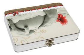 Álbum Maleta Gestante Gestação Unissex Para 100 Fotos 15x21