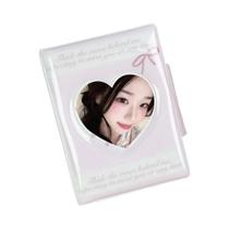 Álbum Mini Borboleta Rosa Para Cartões 3-3.5, Bolsa De Colecionador Para Armazenamento De Cartões