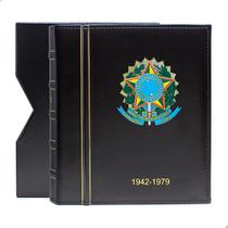 Álbum Moedas Super Luxo nº 2 República Cruzeiro 1942 - 1979 - 3BZN