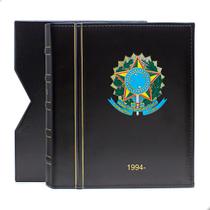 Álbum Moedas Super Luxo nº 4 República Plano Real 1994 - 2023 - 3BZN
