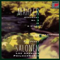 Álbum musical Sony Mahler Sinfonia nº 3 em ré menor