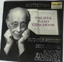 Álbum musical TELARC: Os cinco concertos para piano de Beethoven Álbum musical TELARC: Os cinco concertos para piano de Beethoven