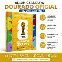 Álbum Oficial Capa Dura Ouro Copa Do Mundo 2026