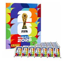 Álbum Oficial Copa Do Mundo 2026 Capa Mole + 70 Figurinhas