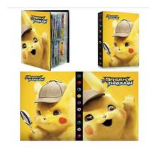 Álbum Oficial Pokémon Porta 240 Cartas Pikachu Detetive - PokemonSHOP
