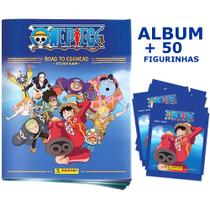 Álbum One Piece Road To Egghead + 50 Figurinhas (10 Env)