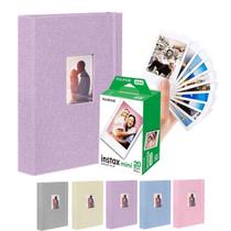 Álbum para Camera Instax Mini + Filme 20 fotos Instax Mini - Album Lilás