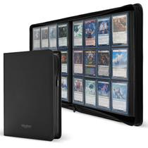 Álbum para Cards Migitec com Zíper, 12 Bolsos, Capacidade para 960 Cards Álbum para Cards Migitec com Zíper, 12 Bolsos, Capacidade para 960 Cards