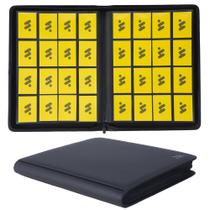 Álbum para Cards MORABTO com capacidade para 1024 cards, 16 bolsos e zíper Álbum para Cards MORABTO com capacidade para 1024 cards, 16 bolsos e zíper