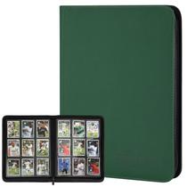 Álbum para Cartas CARDBINDER 9 Bolsillos con Cierre y Capacidad para 540 Cartas, Couro PU