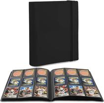 Álbum para cartas CTPOKO com 20 páginas e capacidade para 360 cartas, preto Álbum para cartas CTPOKO com 20 páginas e capacidade para 360 cartas, preto