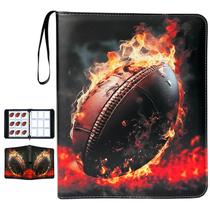 Álbum para Cartas de Futebol Anvoago com 900 Bolsos em Couro PU Álbum para Cartas de Futebol Anvoago com 900 Bolsos em Couro PU