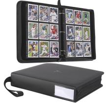 Álbum para Cartas de Troca TIFFDADA com 9 Bolsos e Zíper, para 810 Cartas