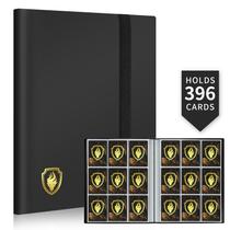 Álbum para Cartas Fabmaker com 396 Bolsos para Cartas de Coleção Preto