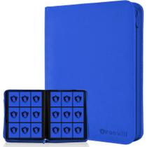 Álbum para Cartas Fonwill TM10002-4 com 360 Bolsos e Capa de PU Azul