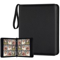 Álbum para Cartas GERMUN Premium com Zíper e 9 Bolsos para 720 Cartas (Preto) Álbum para Cartas GERMUN Premium com Zíper e 9 Bolsos para 720 Cartas (Preto)