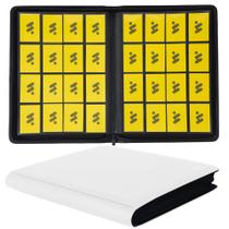 Álbum para cartas MORABTO 1000+ bolsillos impermeable blanco Álbum para cartas MORABTO 1000+ bolsillos impermeable blanco