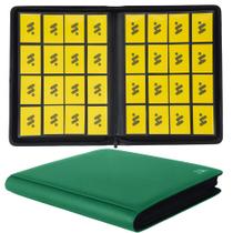 Álbum para Cartas MORABTO 1000+ Bolsos Impermeável Verde Álbum para Cartas MORABTO 1000+ Bolsos Impermeável Verde