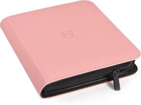 Álbum para Cartas Pemocyny com 648 Bolsos, Capa em PU e Zíper Álbum para Cartas Pemocyny com 648 Bolsos, Capa em PU e Zíper