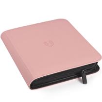 Álbum para cartas Pemocyny com 816 bolsos, capa em PU e zíper Álbum para cartas Pemocyny com 816 bolsos, capa em PU e zíper