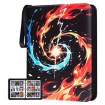 Álbum para Cartas RIRDGLSY com 9 Bolsos e Capacidade para 990 Cartas