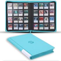 Álbum para Cartas Snewkcdy com 1024 Bolsos e Capa Impermeável em PU