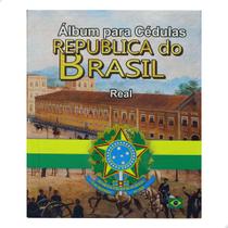 Álbum para Cédulas República do Brasil - Real - Caravelas Coleções