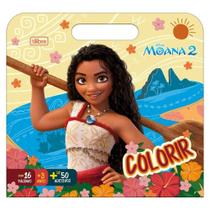 Álbum para Colorir Maleta Moana 8 Folhas