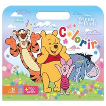 Álbum para Colorir Maleta Pooh 8 Folhas
