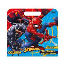 Álbum para Colorir Maleta Spider Man 8fls Tilibra
