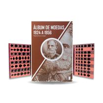 Álbum para Moedas 1924 a 1956 - (Deodoro da Fonseca) - Numismática Coan