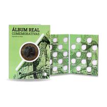 Álbum para moedas Real Comemorativas