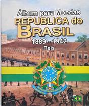 Album para Moedas Republica 1889 até 1942 Réis