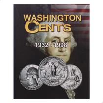 Álbum para Moedas Washington Cents 1932 a 1998 Álbum para Moedas Washington Cents 1932 a 1998